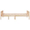 vidaXL Cama para niños sin colchón madera maciza de pino 90x200 cm