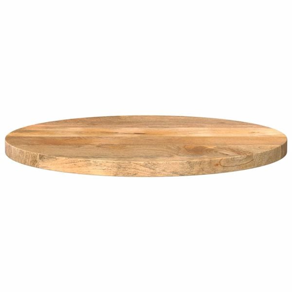vidaXL Tablero de mesa redondo madera maciza de mango &Oslash; 40x2,5 cm