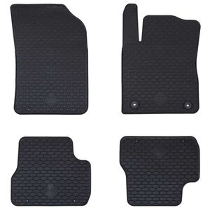 vidaXL Alfombrilla de Coche 4 pcs Negro Adecuado para C3 2017-2024