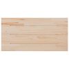 vidaXL Tablero de mesa rectangular madera de pino blanco 100x60x2,5 cm