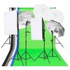 vidaXL Kit de iluminaci&oacute;n para estudio fotogr&aacute;fico