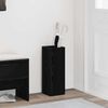 vidaXL Soporte de Sombrilla Roble Negro 20 x 20 x 55,5 cm