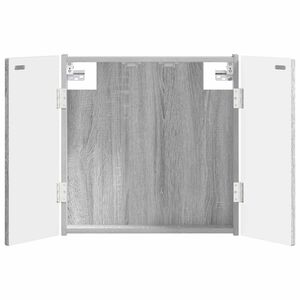 vidaXL Armario para dianas DELFT Sonoma gris 52,5 x 10,5 x 53,5 cm