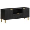 vidaXL Mueble de TV madera de ingenier&iacute;a negro 105x33x46 cm