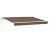vidaXL Toldo retr&aacute;ctil Topo 600 x 350 cm Tela y Aluminio