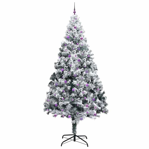 vidaXL &Aacute;rbol de Navidad con 300 LED con soporte Verde 300 cm PVC