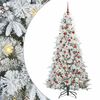 vidaXL &Aacute;rbol de Navidad artificial con ramas articuladas 180 cm
