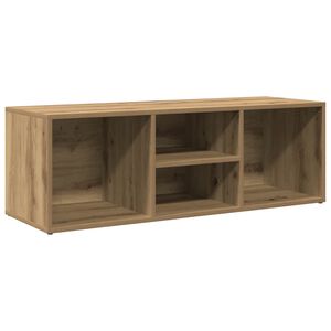 vidaXL Banco zapatero madera ingenier&iacute;a roble artisan 105x35x35 cm
