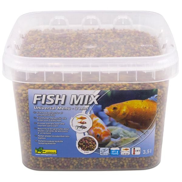 Ubbink Comida para peces Fish Mix Universal Menu 3 mm 3,5 l