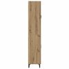vidaXL Alacena Roble artesanal 69,5 x 34 x 180 cm Madera contrachapada