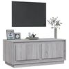 vidaXL Mesa de centro madera contrachapada gris Sonoma 102x50x44 cm