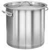 vidaXL Cacerola de acero inoxidable 35 L 36x36 cm