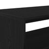 vidaXL Mueble de TV madera de ingenier&iacute;a roble negro 80x40x40 cm