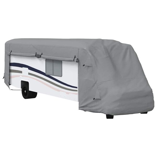 vidaXL Fundas para autocaravanas tela no tejida gris 870x235x275 cm
