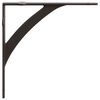 vidaXL Soportes para estanter&iacute;as de pared 12 uds. Marr&oacute;n antiguo