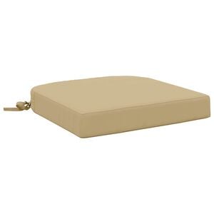 vidaXL Coj&iacute;n de asiento de 1 pieza SOEST 100% Poli&eacute;ster Beige