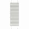 vidaXL Estor Plisado gris claro 50x100 cm Tela Ancho 49,4 cm Poli&eacute;ster