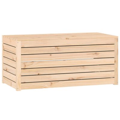 vidaXL Juego de cajas de jardín 4 piezas madera maciza de pino