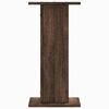 vidaXL Soportes altavoces 2 uds madera marrón roble 30x30x60 cm