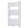 vidaXL Radiador toallero de ba&ntilde;o con rieles curvados 500 x 764 mm