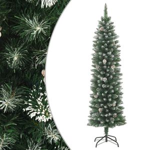 vidaXL &Aacute;rbol de Navidad artificial estrecho con soporte PVC 120 cm