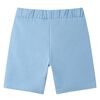 Pantalón corto para niños con cordón azul 128