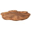 vidaXL Frutero JEPARA Madera Teak Marr&oacute;n &Oslash; 40 cm