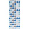 vidaXL Persiana enrollable de ducha c&iacute;rculos 120x240 cm