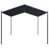 vidaXL Cenador carpa de acero gris antracita 3x3 m