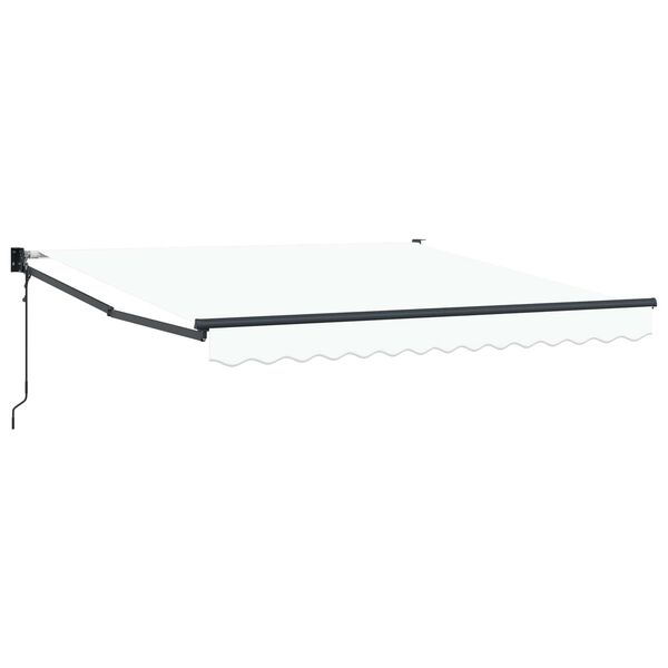 vidaXL Toldo Retr&aacute;ctil 350 x 250 cm Poli&eacute;ster y Aluminio