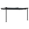 vidaXL Cenador 400 x 300 x 200 cm Gris antracita Poli&eacute;ster