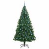 vidaXL &Aacute;rbol de Navidad artificial Verde 240 cm PVC y Acero y Pl&aacute;stico