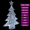 vidaXL &Aacute;rbol de Navidad con 100 LED fr&iacute;o 122 cm Acr&iacute;lico