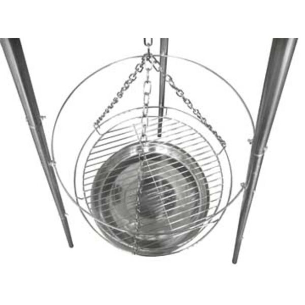 vidaXL Parrillas de Exterior Acero inoxidable