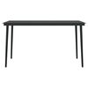 vidaXL Set comedor de jard&iacute;n 5 pzas y cojines rat&aacute;n sint&eacute;tico y vidrio
