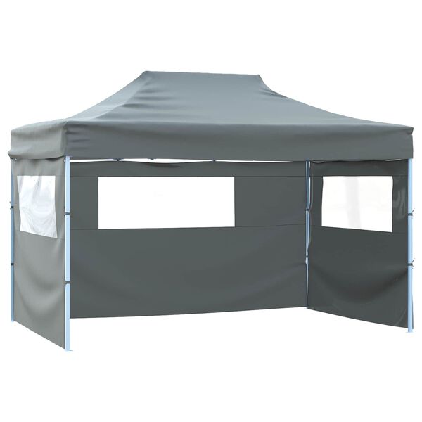 vidaXL Carpa de Fiesta Antracita 291 x 431 x 315 cm Tela Oxford