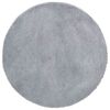 vidaXL Alfombra de pelo largo NAVARRA gris claro 240x240 cm poli&eacute;ster