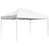 vidaXL Carpa plegable profesional de aluminio blanca 4,5x3 m