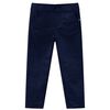 Pantal&oacute;n infantil azul marino oscuro 116