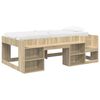 vidaXL Cama Infantil con Almacenamiento Roble Sonoma 75 x 190 cm
