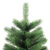 vidaXL Árbol de Navidad con 150 LED con soporte Verde 90 cm PE