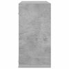 vidaXL Estantes cubo de pared 6 unidades gris 30x15x30 cm