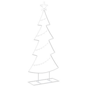 vidaXL &Aacute;rbol de Navidad de metal con soporte KUOPIO 125 cm Acero