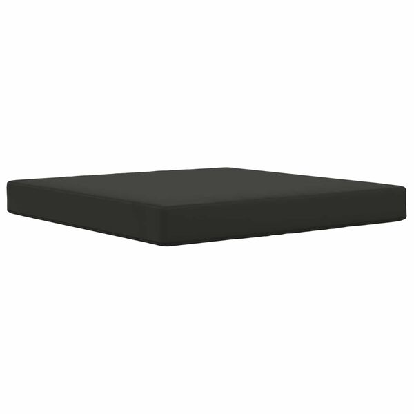 vidaXL Coj&iacute;n para sof&aacute; de exterior Negro 80 x 80 x 8 cm Poli&eacute;ster