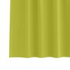 vidaXL Cortinas Opacas con Anillas 2 pcs Verde 140 x 140 cm Poli&eacute;ster