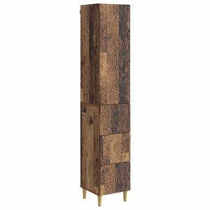 vidaXL Juego de armarios 2 uds. 33 x 34,5 x 90 cm Madera de ingenier&iacute;a