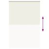 vidaXL Estor Enrollable Opaco Blanco Roto 160x230cm Tela Ancho 156,6cm