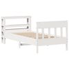 vidaXL Estructura de cama sin colch&oacute;n madera de pino blanca 90x200 cm