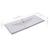 vidaXL Conjunto de muebles de ba&ntilde;o madera contrachapada gris