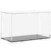 vidaXL Caja expositora transparente de acr&iacute;lico 31x17x19 cm